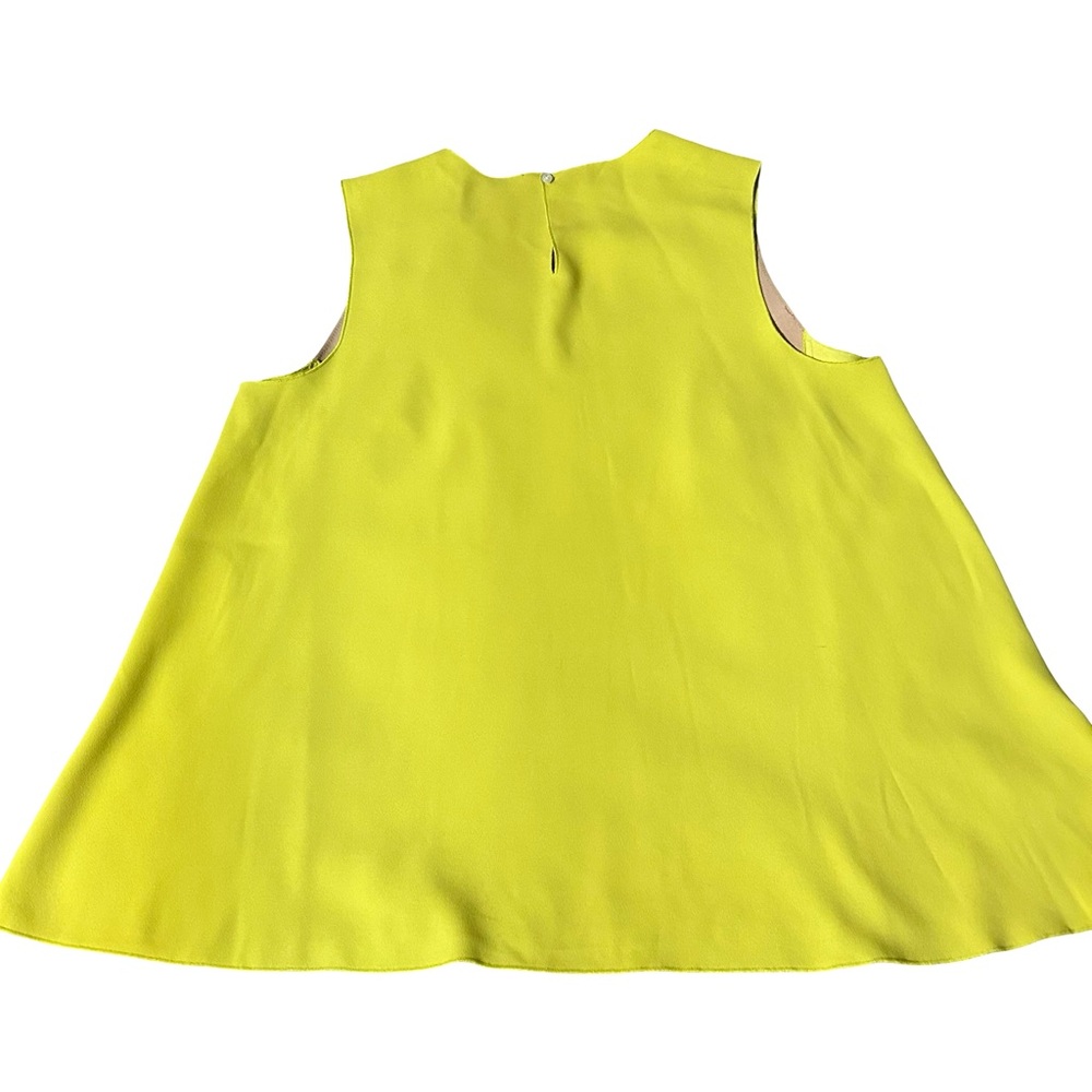 Metallic Panel Mod Swing Top
Chartreuse Avant Garde Colorblock Tank - Picture 4 of 7
